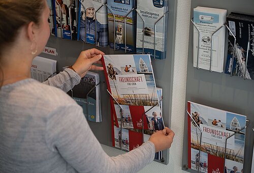 Prospekte über Juist