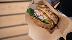 Restaurants auf Juist - Fischbrötchen