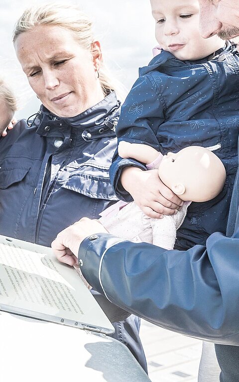 Familie entdeckt Juist bei einem Ausflug