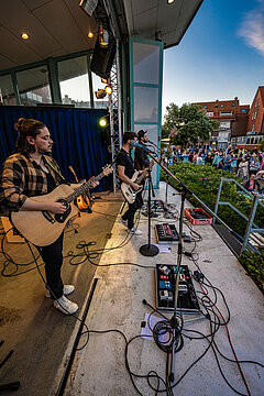 Maizeit auf der Insel Juist mit Open Air Veranstaltungen