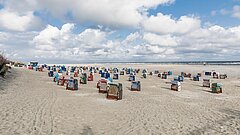 Strandkörbe auf Juist