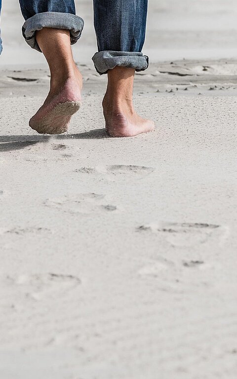 Spaziergang am Juister Strand