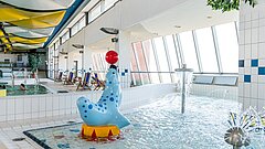 Kinderbecken im Innenbereich des TöwerVital auf Juist