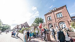 Hochzeit auf Juist im Alten Warmbad Aussenansicht