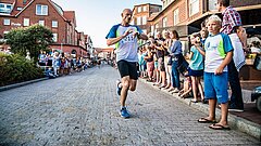Läufer beim Insellauf auf Juist