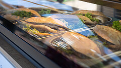 Restaurants auf Juist - Fischbrötchen