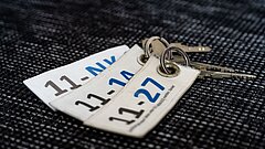 Schlüssel einer Unterkunft auf Juist