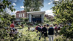 Konzert auf dem Kurplatz auf Juist