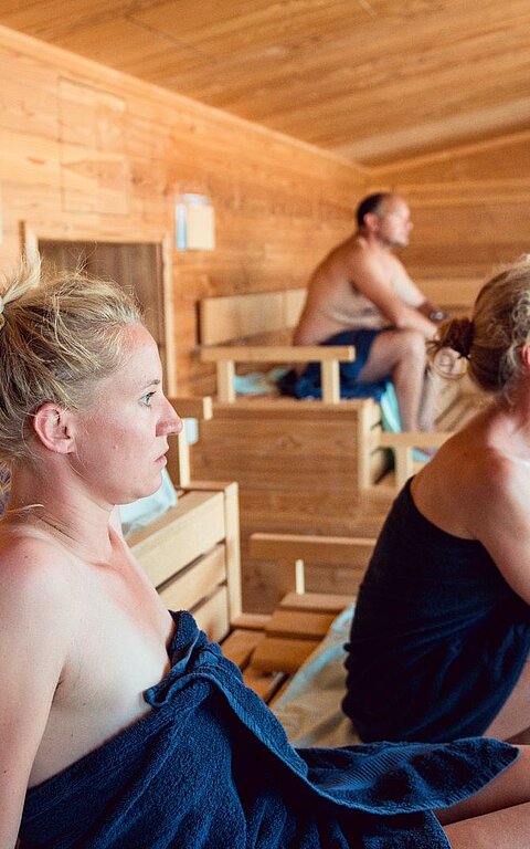 Panorama Sauna auf Juist