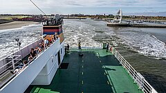 Anreise mit der Fähre nach Juist