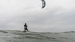 Kite Surfer auf Juist